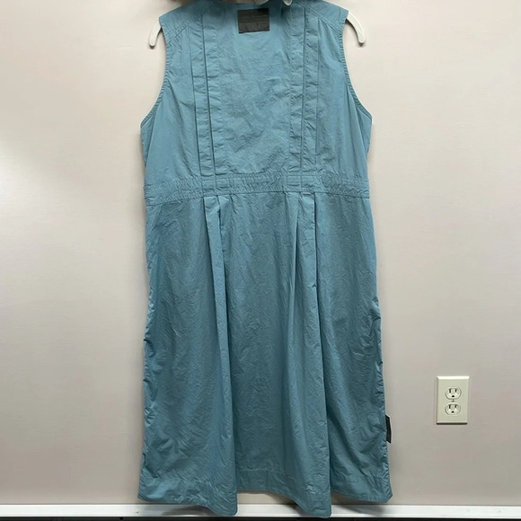 G-Star Raw Fit And Flare Dress Sleeveless Light Bright Nickel L - Picture 11 of 15